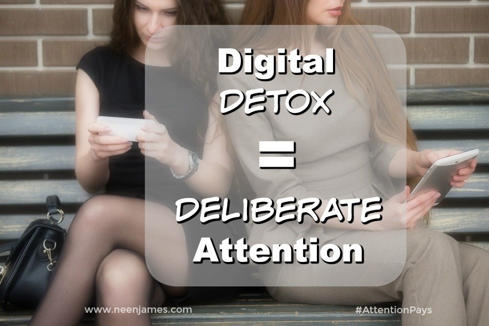 Digital Detox Attention