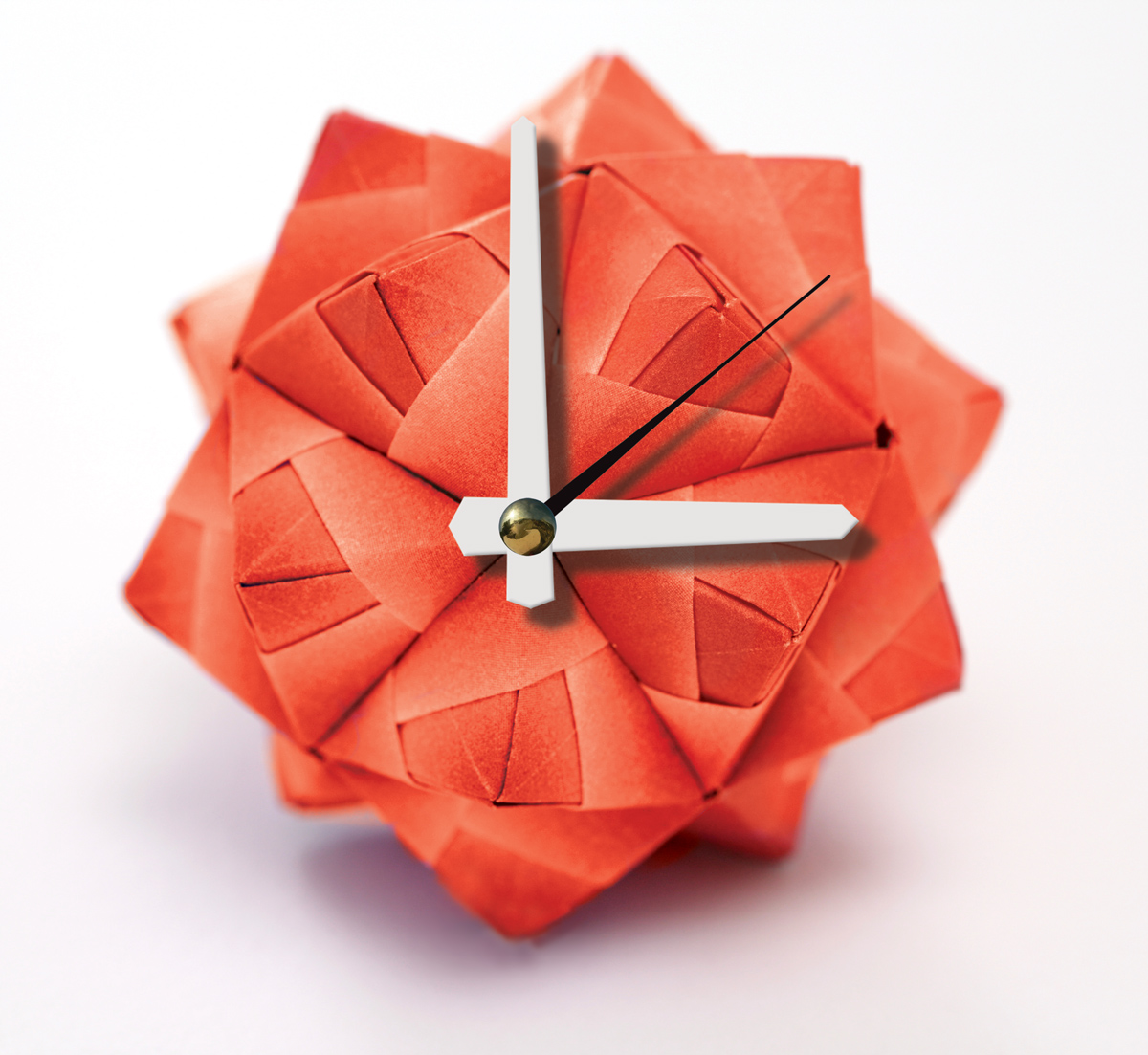 Clock Origami White Wall Ella - World of Hobbies Blog